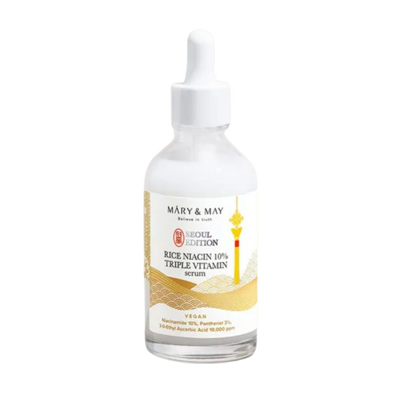 Mary&May - Rice Niacin 10% Triple Vitamin Serum Seoul Edition 80ML