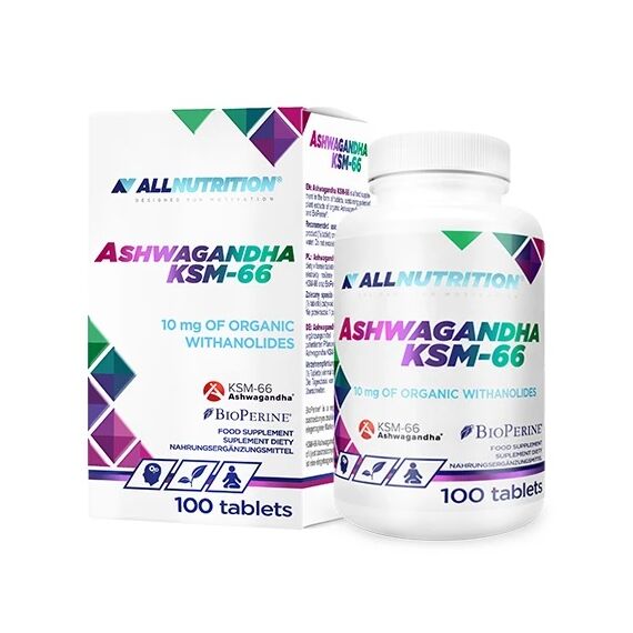 Allnutrition Ashwagandha KSM-66 - 100 tablets