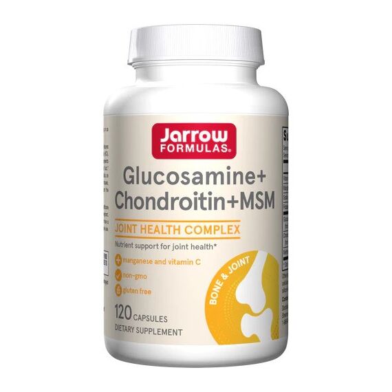 Jarrows Formulas Glucosamine + Chondroitin + MSM - 120 caps
