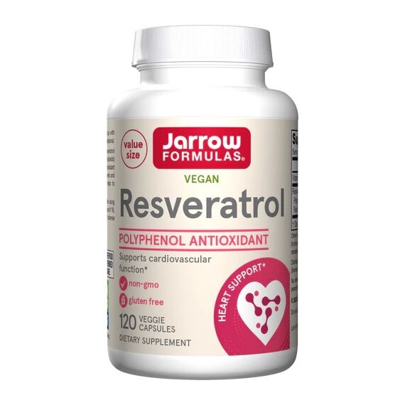 Jarrows Formulas Resveratrol, 100mg - 120 vcaps