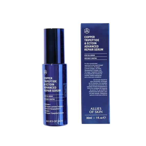 Allies of Skin Copper Tripeptide & Ectoin Advanced Repair Serum 30ML