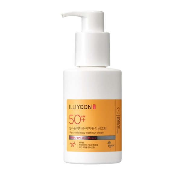 Illiyoon low-irritation easy wash sunscreen 150ml