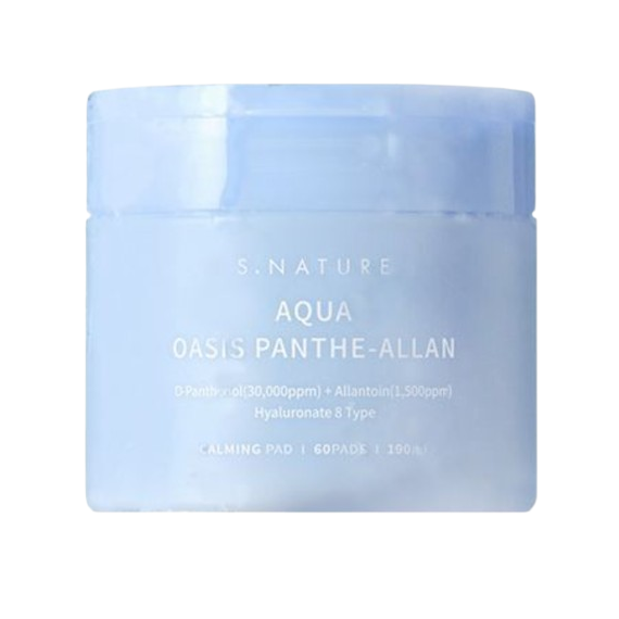 S.Nature Aqua Oasis Panthe-Allan Calming Pad  60 Pcs pack