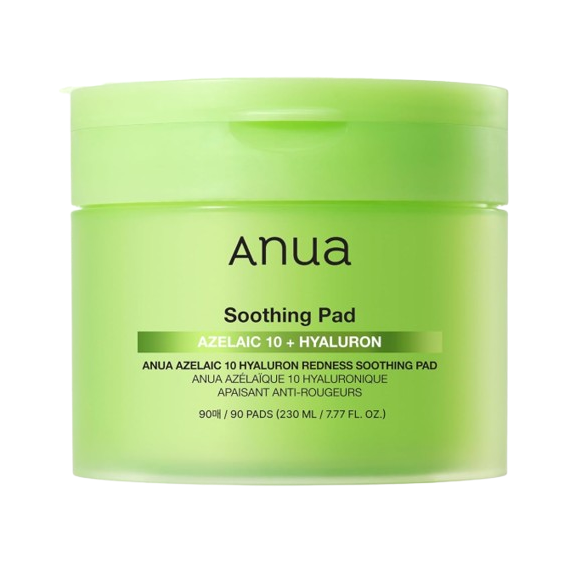 Anua Azelaic 10 Hyaluron Redness Soothing Pad 90 Pads