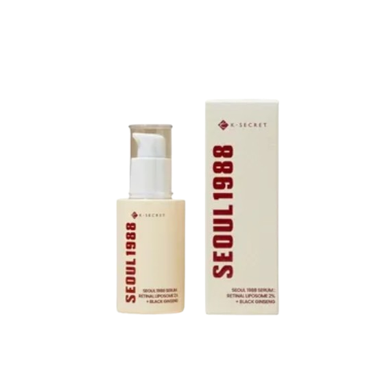 K-SECRET - SEOUL 1988 Serum : Retinal Liposome 2% + Black Ginseng 30ML
