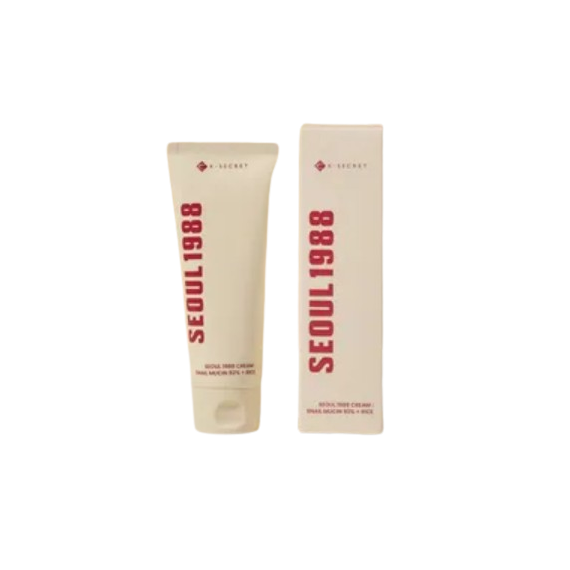 KSECRET - SEOUL 1988 Cream : Snail Mucin 93% + Rice  Cream 100 ML