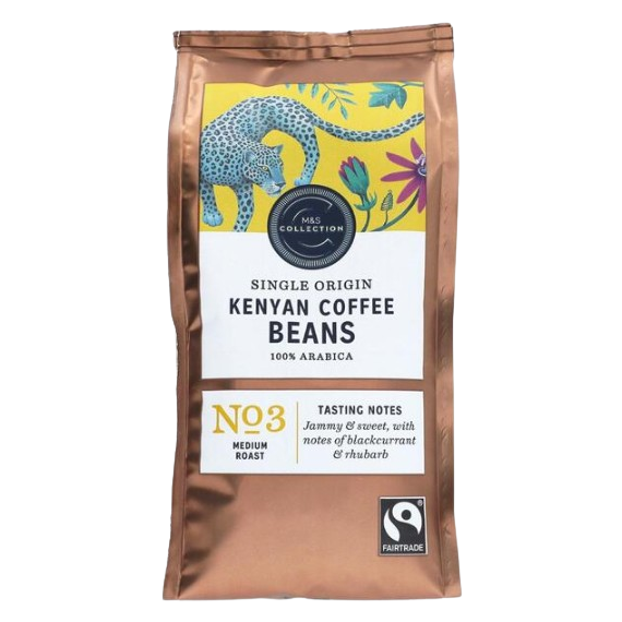 M&S Fairtrade Kenyan Coffee Beans 227g
