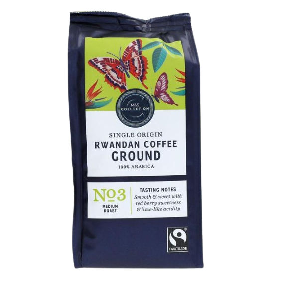 M&S Fairtrade Rwandan Ground Coffee 227g