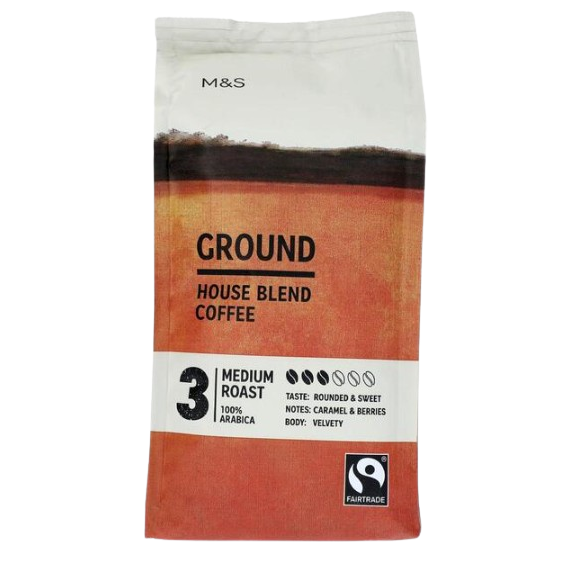 M&S House Blend Ground Coffee 227g