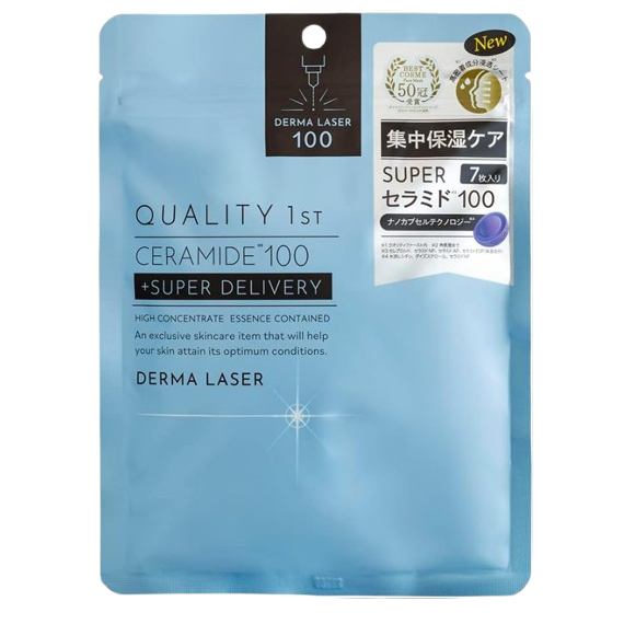 Quality 1st Derma Laser Super Ceramide 100 Mask - 7 Masks
