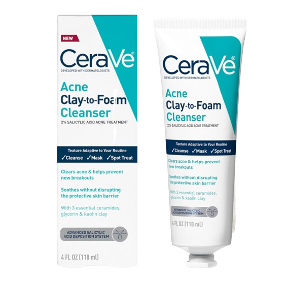 Cerave Clay to Foam Cleanser 118 ML