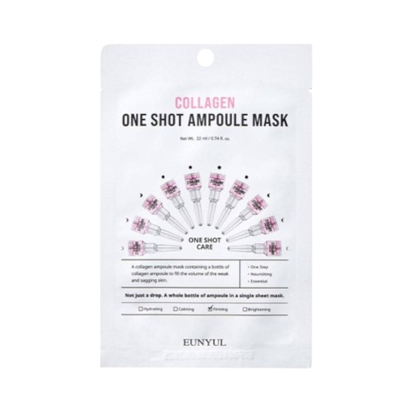 EUNYUL - One Shot Ampoule Mask - Collagen - 1pc
