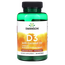 Swanson Vitamin D-3 with Coconut Oil, 2000 IU - 60 softgels